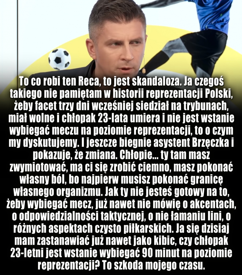 Mateusz Borek OSTRO o Arkadiuszu Recy